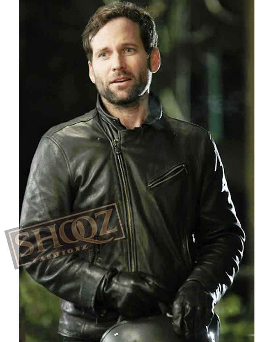 Once Upon A Time Eion Bailey Biker Leather Jacket Once Upon A Time Eion Bailey Biker Leather Jacket